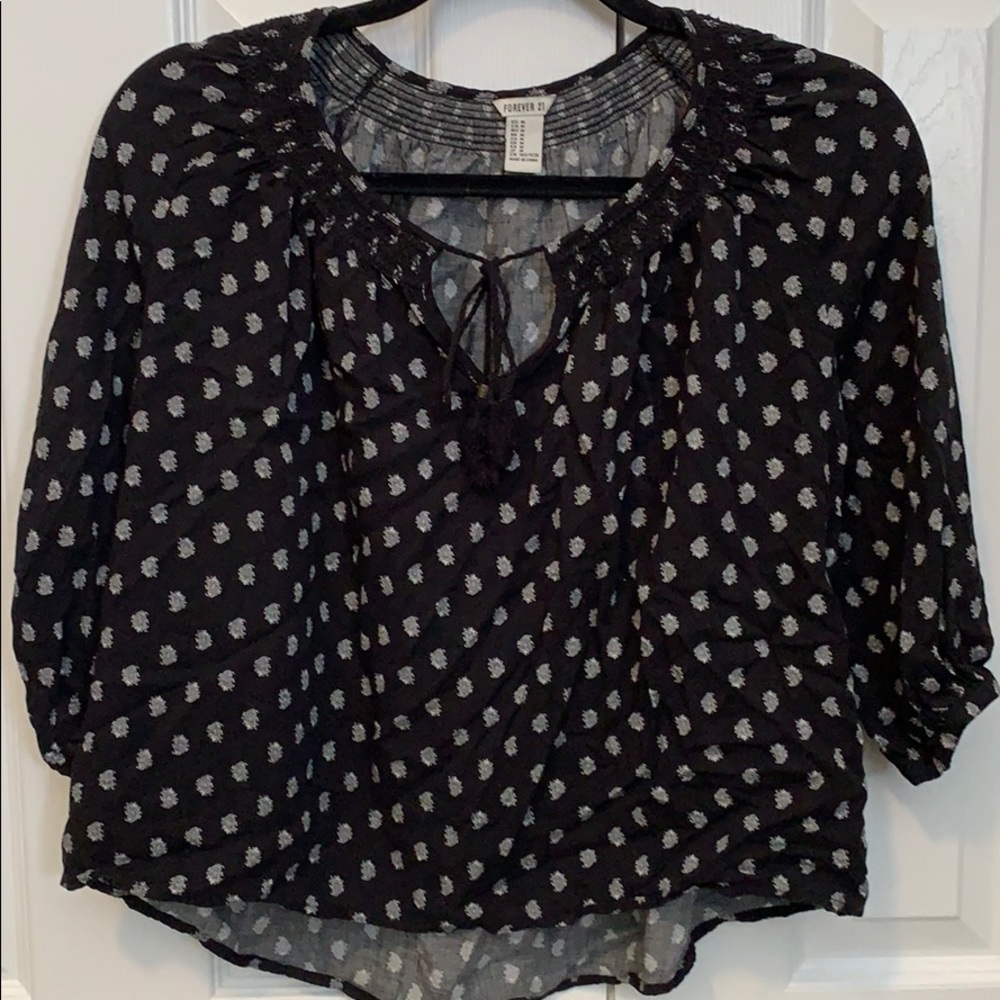 Boho Forever21 top